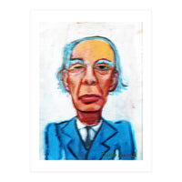 Jorge Luis Borges 2 3d (Print Only)