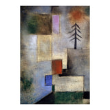 Paul Klee Small Fir Tree Abstract Painting (Print Only) thumbnail