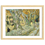 VINCENT VAN GOGH: The Road Menders. Date/Period: 1889. Painting. Oil on canvas. thumbnail