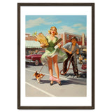 Funny Pin Up Shopping Girl thumbnail
