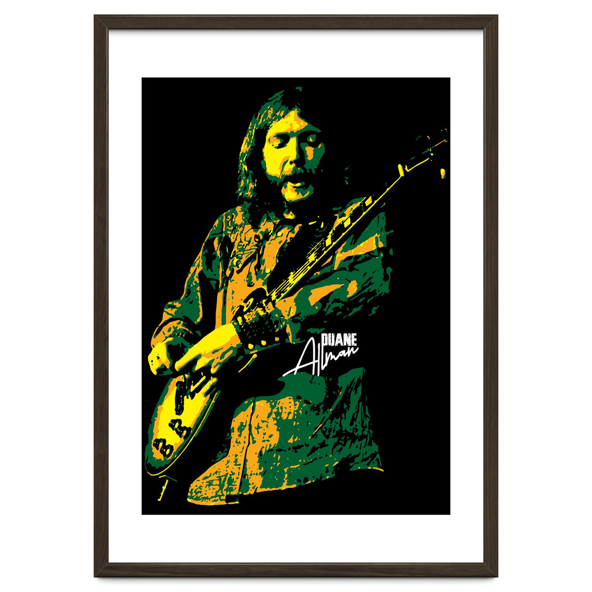Duane Allman American Rock and Blues Guitarist