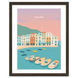 Amalfi Coast Italy Travel Postcard thumbnail