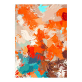 Pleasure, Abstract Painting Summer, Positivity Modern Bohemian Pop of Color Bright Good Vibes (Print Only) thumbnail