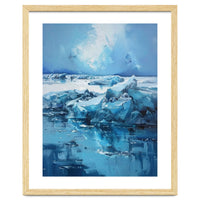 The Silent Fracture of Cerulean Giants