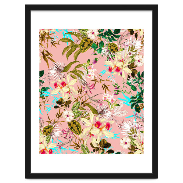 Gardenia | Vintage Botanical Nature Pattern | Blush Boho Plants Garden Floral