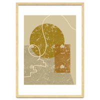 Geometric Composition with an Organic Touch