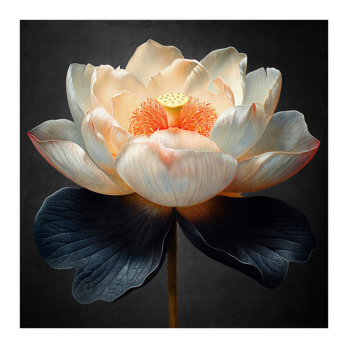 Lotus Cultivar | Midnight Skirt (Print Only)