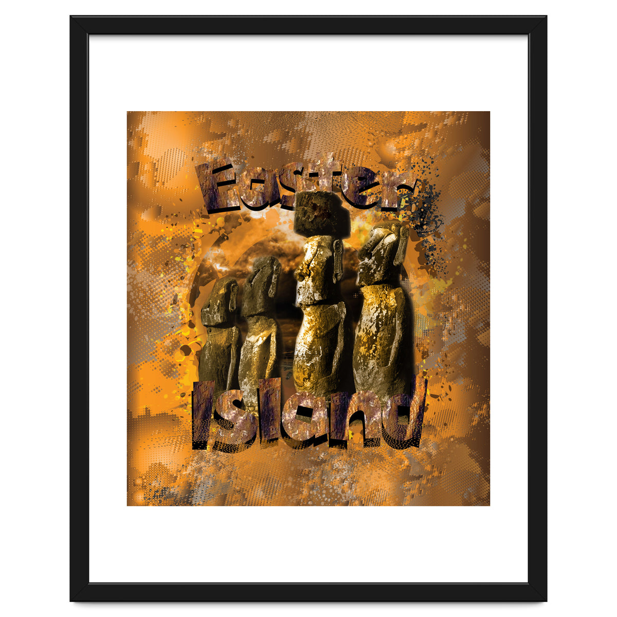 Easter Island Statues Polynesia