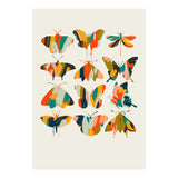 Colorful Butterflies (Print Only) thumbnail