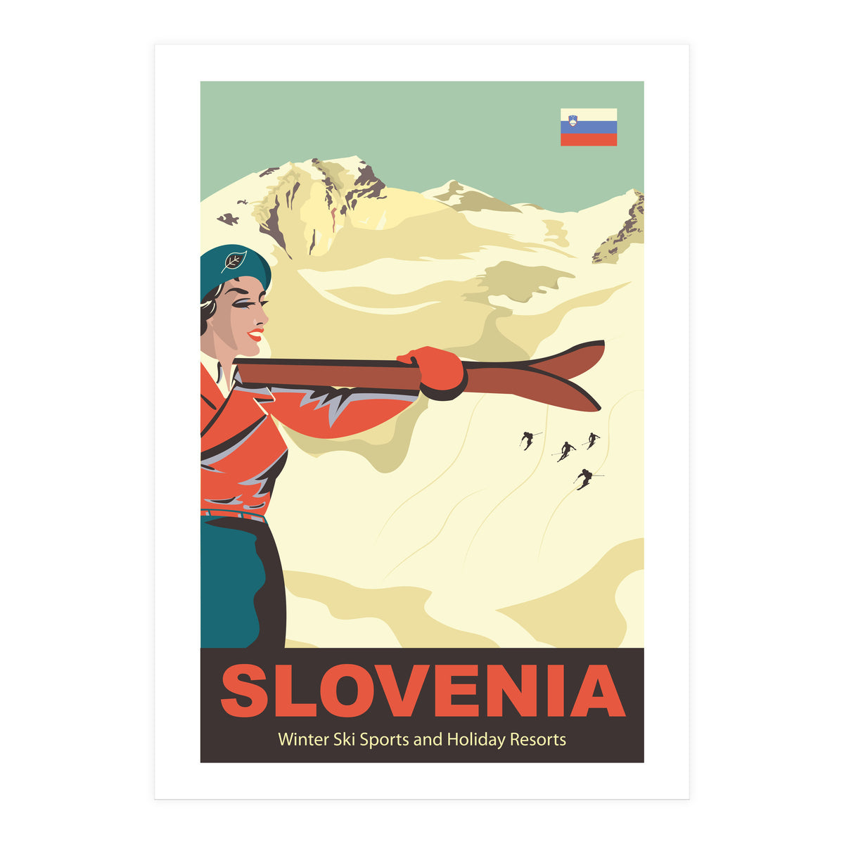 Slovenia Girl (Print Only)