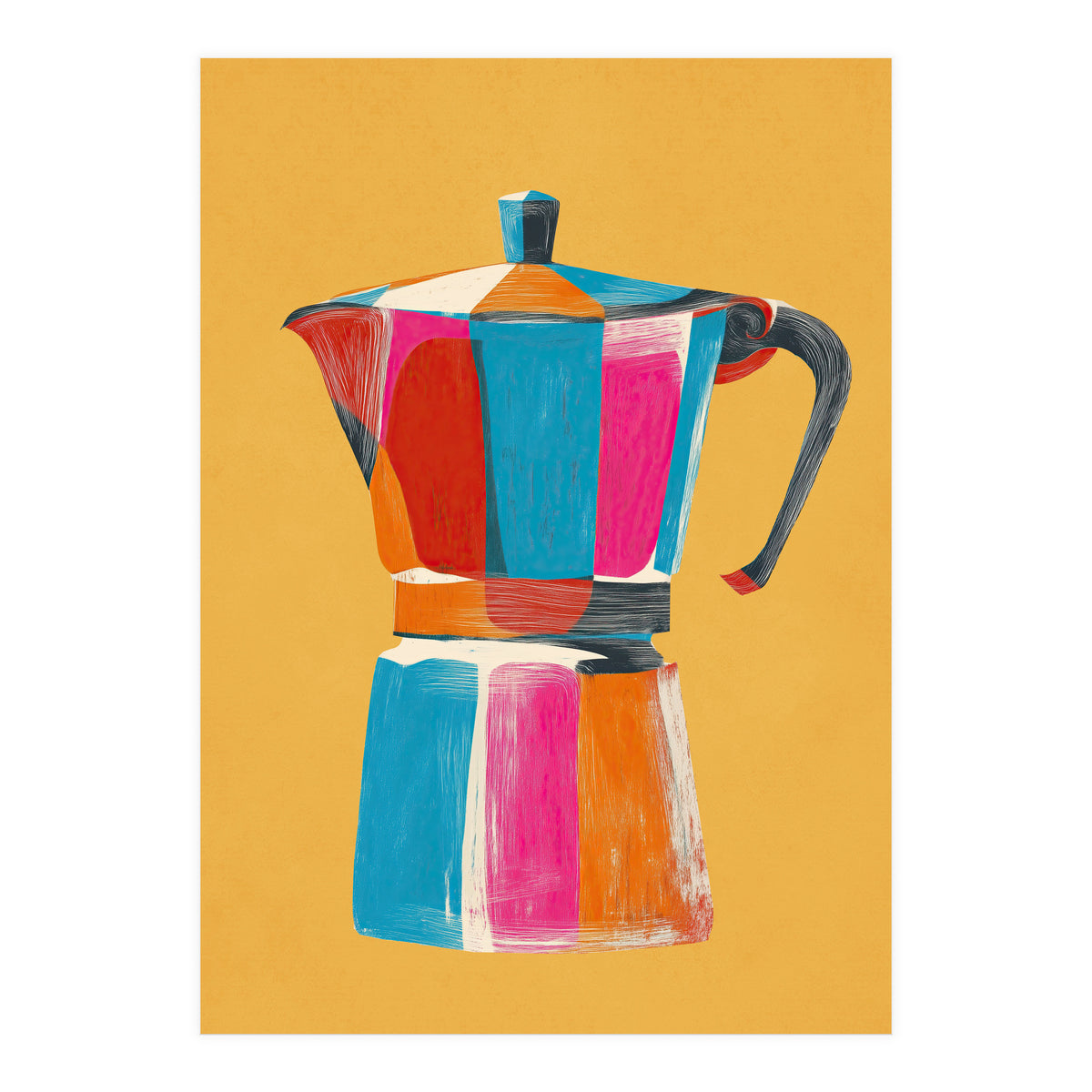 Color Block Moka (Print Only)