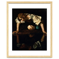 Caravaggio – Narcissus (ca. 1600) | Dramatic Baroque Masterpiece