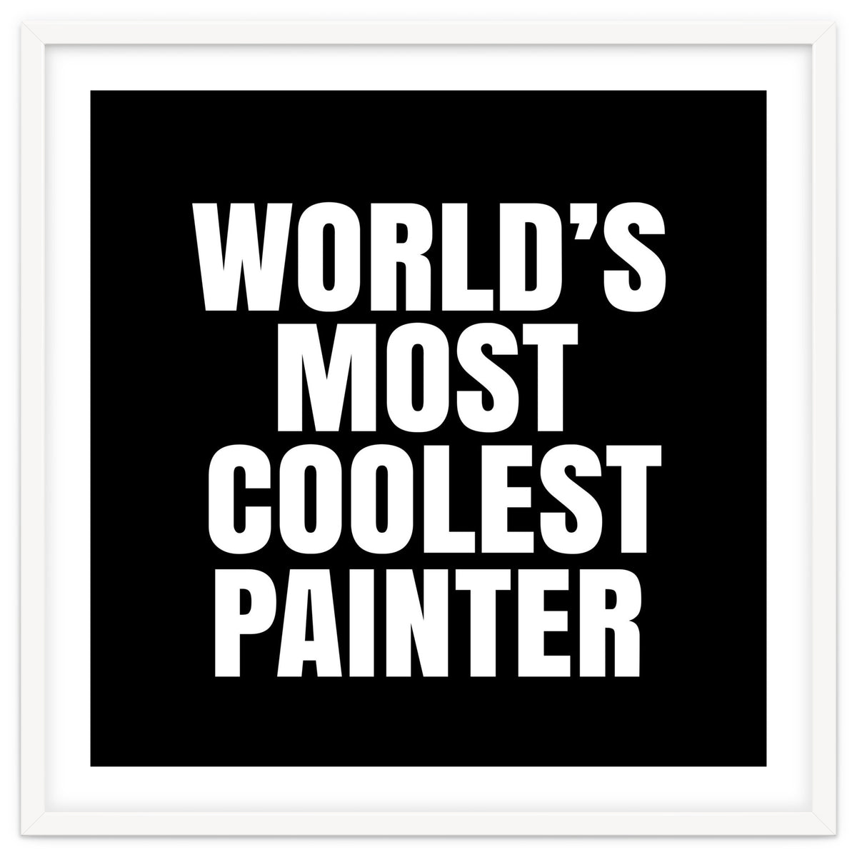 World's most coolest painter