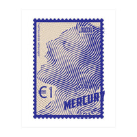 Freddie Mercury Stamps Art (Print Only)