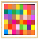 Colorful Rainbow Squares Patch thumbnail