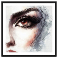 Amber Eye Portrait Fragment