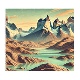 Vintage Chile, Torres Del Paine Poster (Print Only) thumbnail