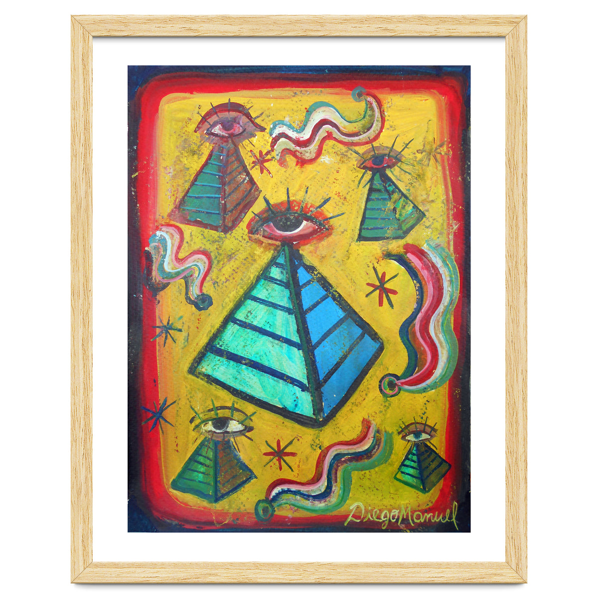 Piramides Ojos Y Cometas