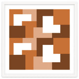 Brown Abstract Square Tiles thumbnail