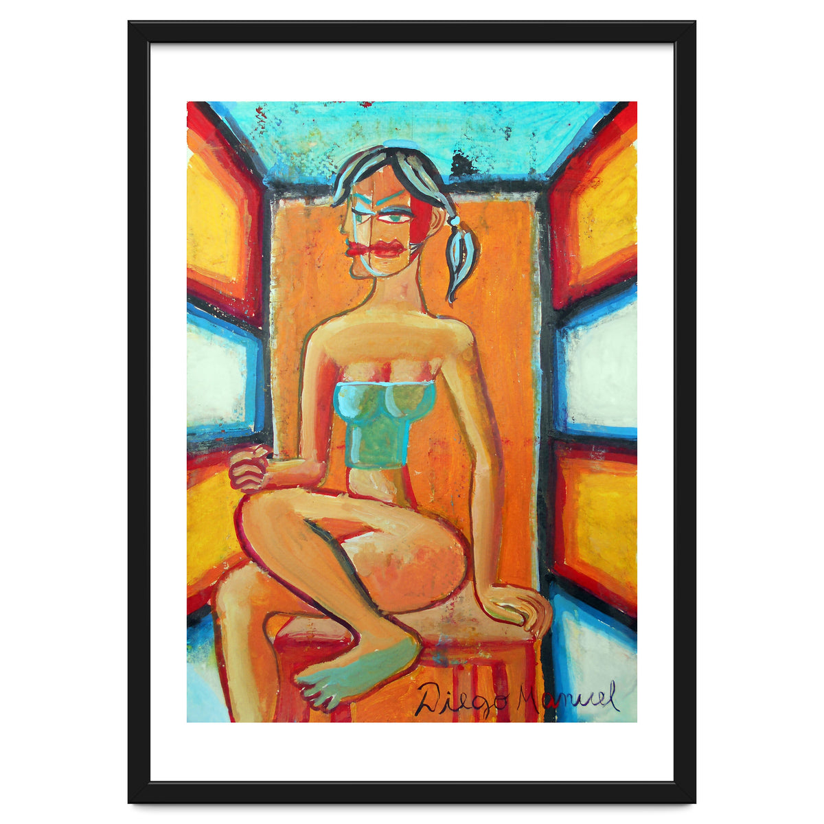 Mujer En La Silla 16