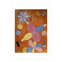 Hilma af Klint - The Ten Largest No 4 Youth Abstract Spiritual Art (Print Only)