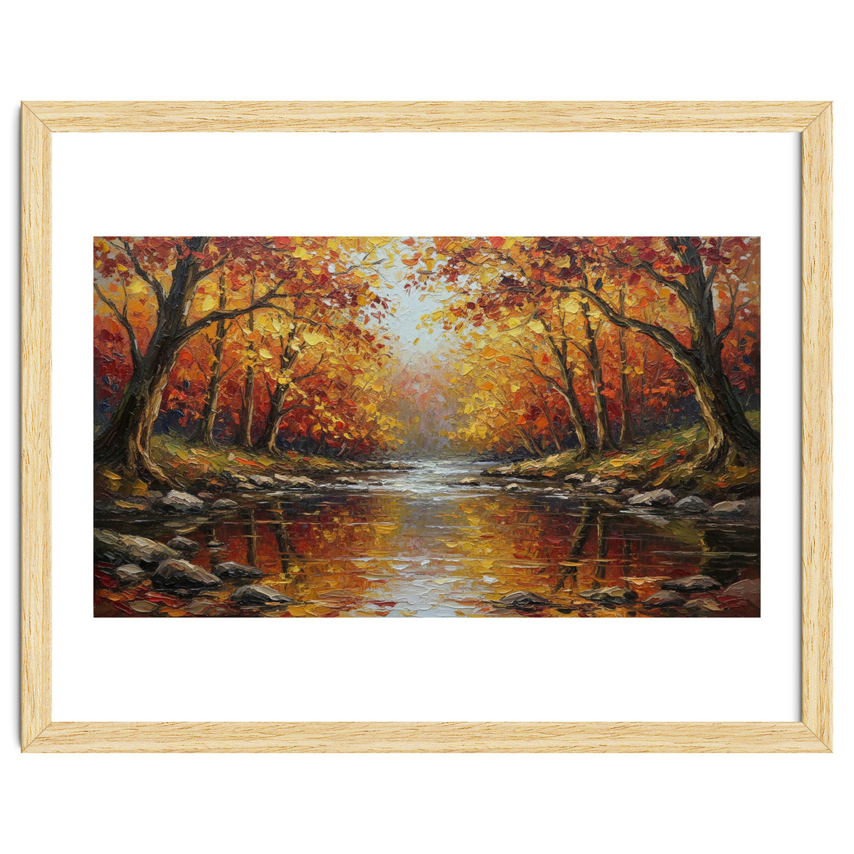 Golden Autumn Creek