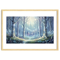 Crystal Forest: Ethereal Fantasy Landscape