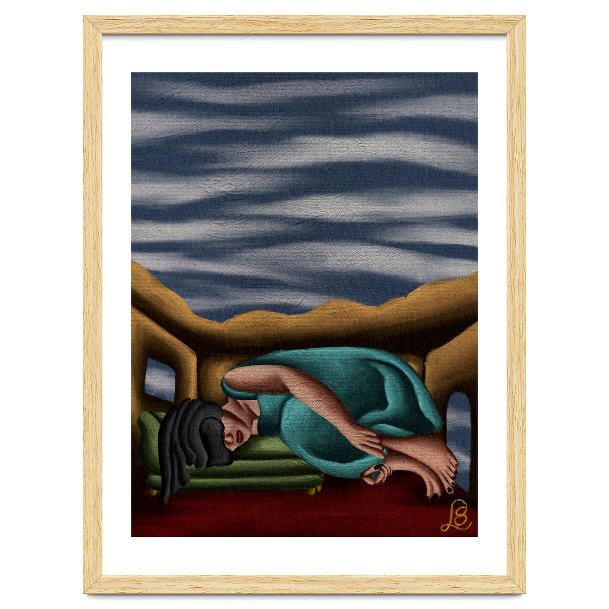 "Still Big, Still Heavy" (oil painting version)