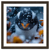 Close Up Of A Gentoo Penguin In The Snow thumbnail