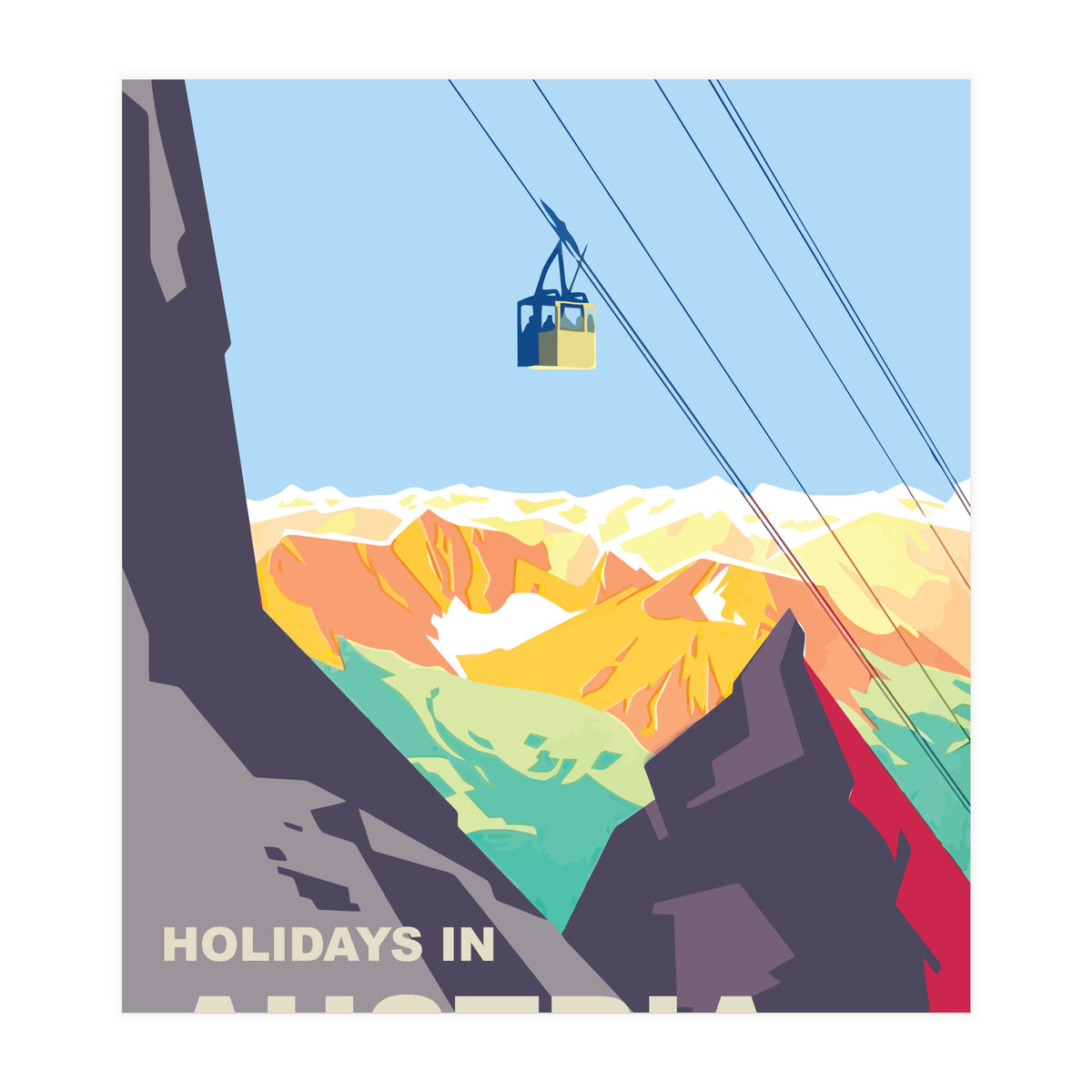 Holidays In Austria (Print Only)