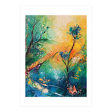 Abstract Botanical Forest Landscape (Print Only) thumbnail