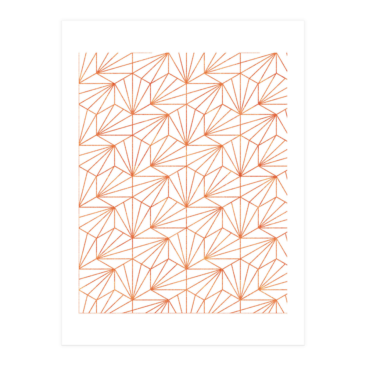 Rose Gold And White (Print Only)