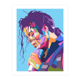 Michael Jackson pop art portrait (Print Only) thumbnail