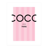 Paris Fashion Quote Art, Coco Chanel, Chic Decor (Print Only) thumbnail