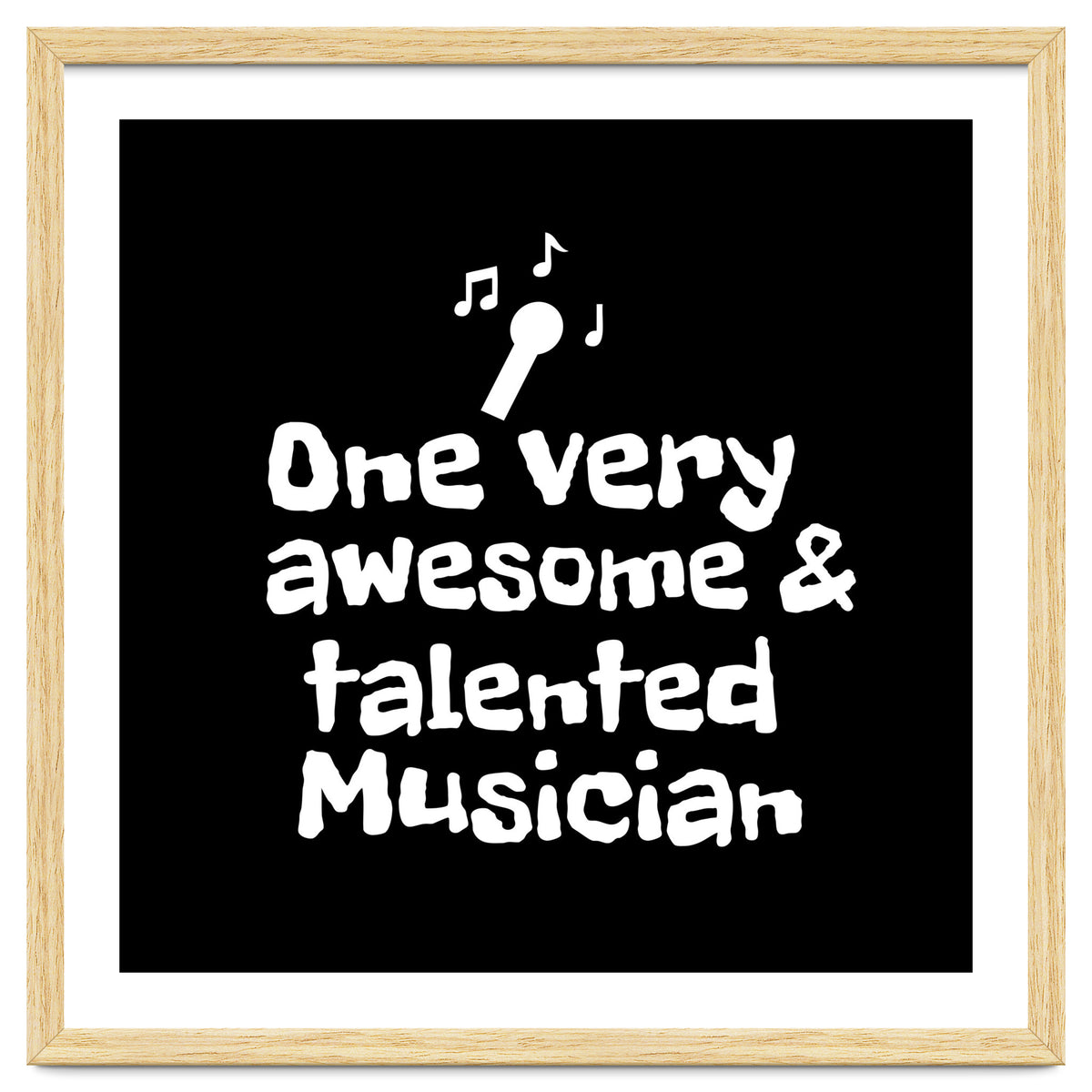 One very awesome and talented musician