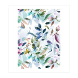 Watercolor Tranquility Leaves Mauve (Print Only) thumbnail