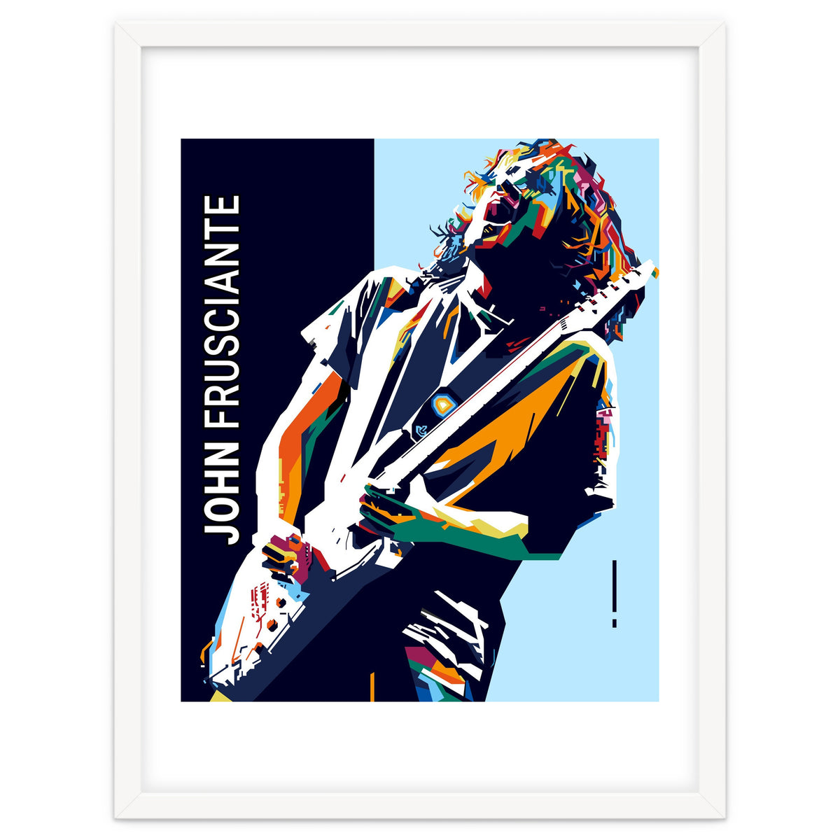 John Frusciante Style WPAP