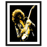 Jimmy Page American Rock Band Guitarist Legend in Pop Art thumbnail