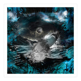 Shark Blue Moon Ocean Splash (Print Only) thumbnail
