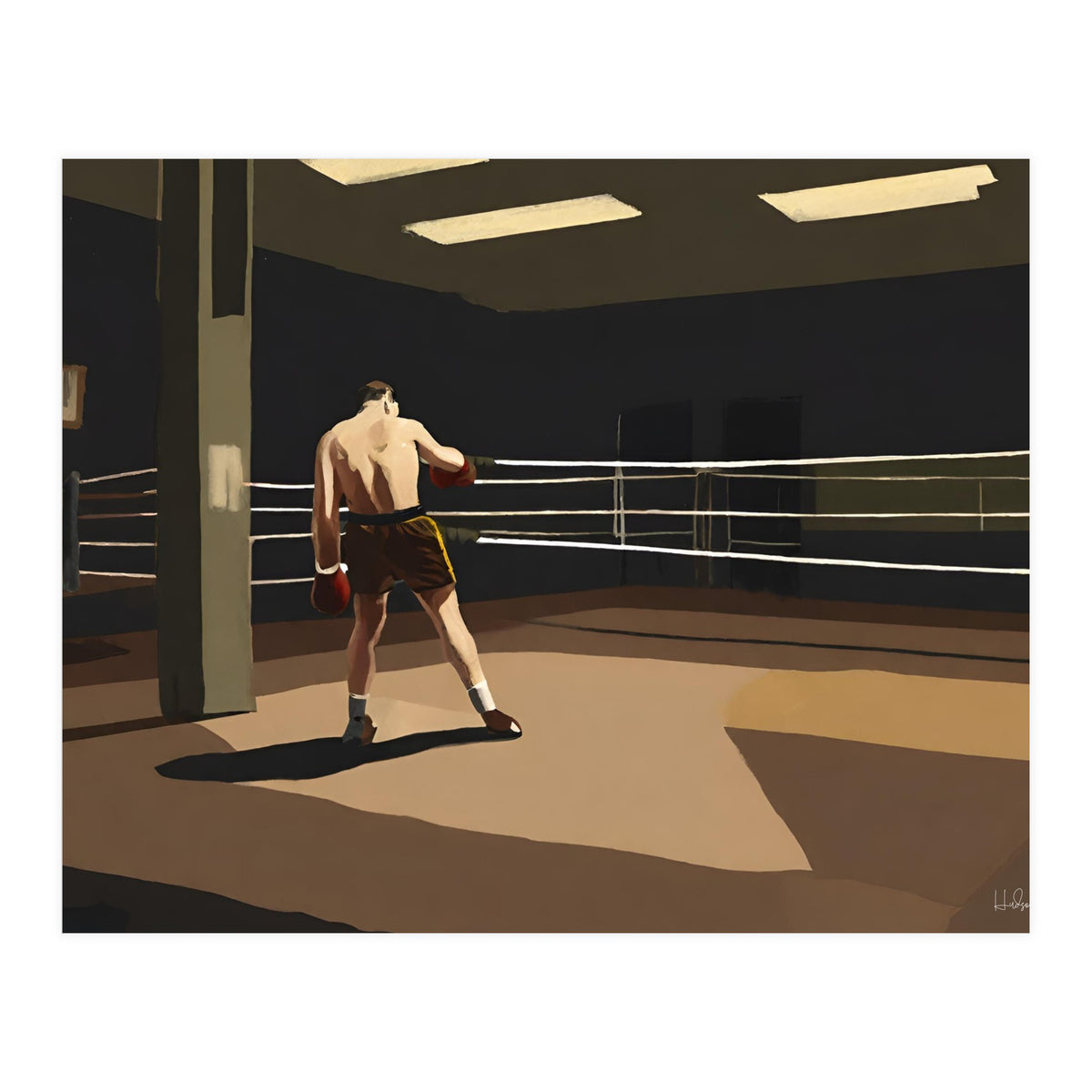 Boxing Gym #2 (Print Only)