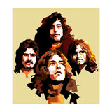 Retro Led Zeppelin Rock Blues Music (Print Only) thumbnail