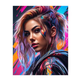 Girl, Graffiti (Print Only) thumbnail