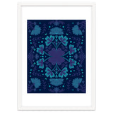 Clovers And Flowers Night Blue thumbnail