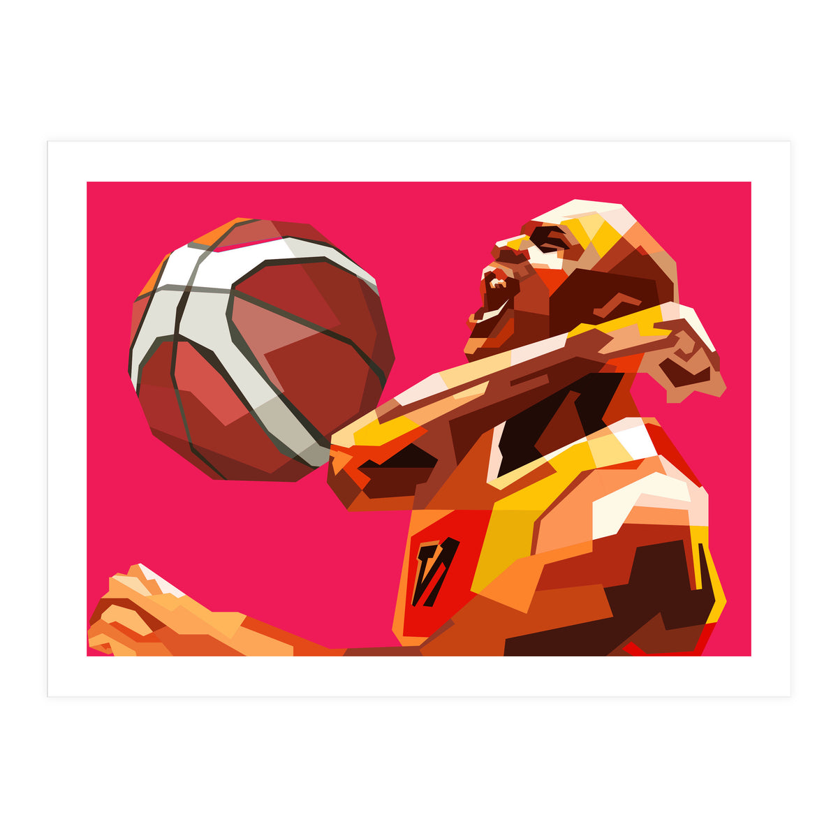 Magic Johnson Retro Sport NBA (Print Only)