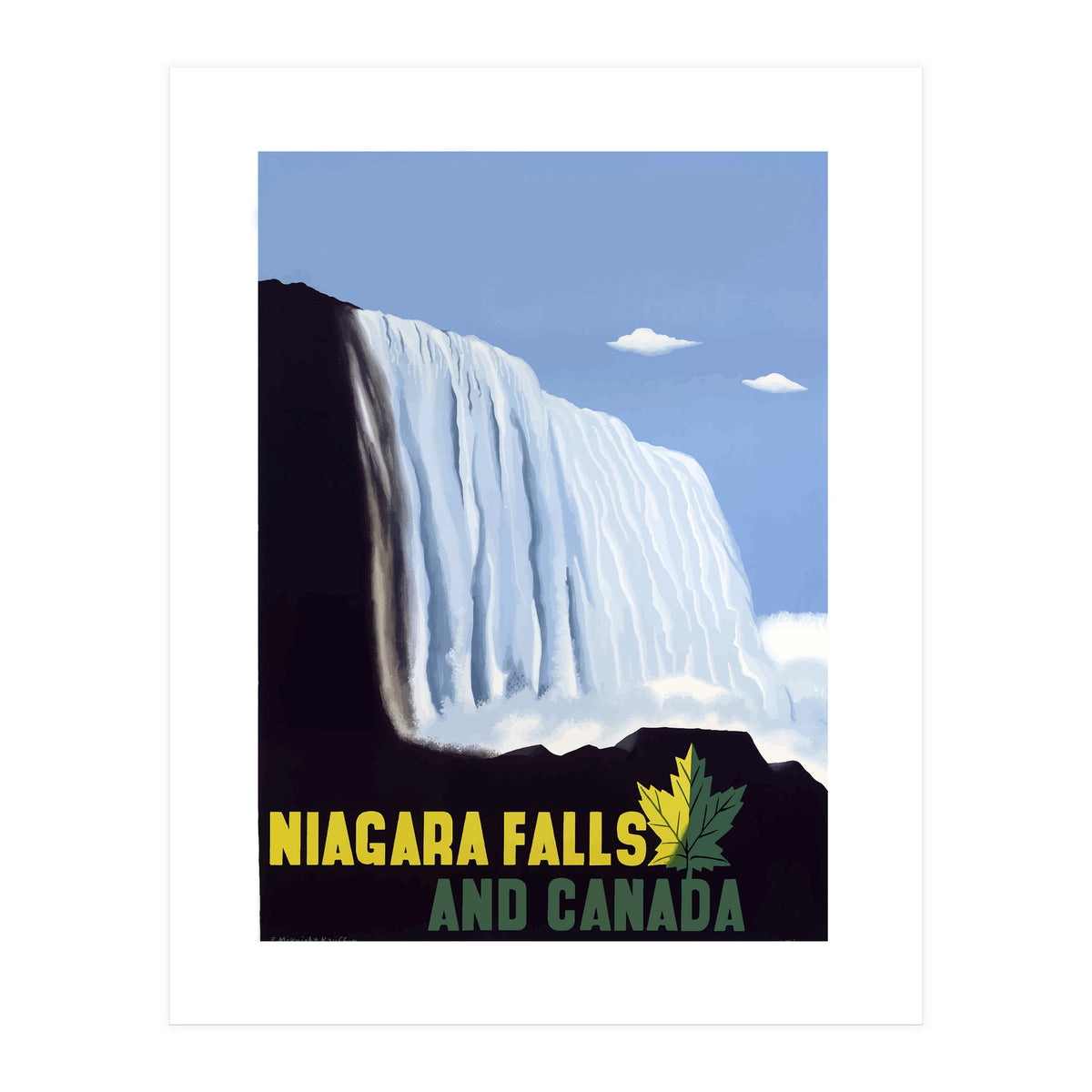 Niagara Falls and Canada (Print Only)