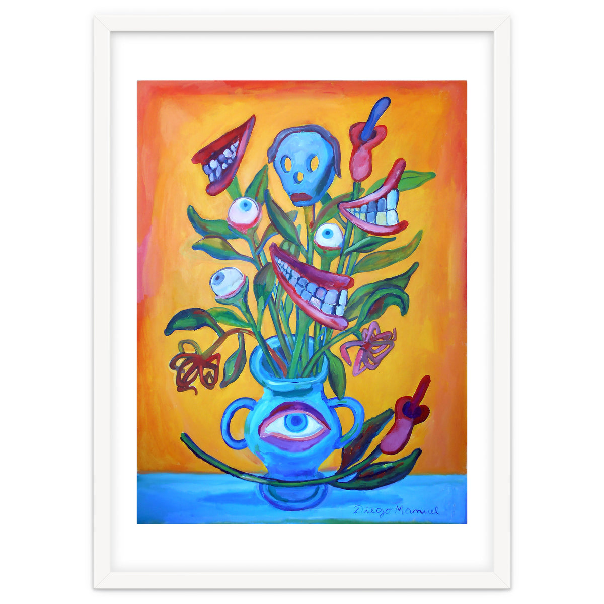 Naturaleza Muerta Y Calavera