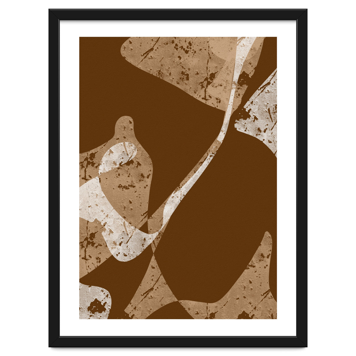 Brown Abstract Minimalist