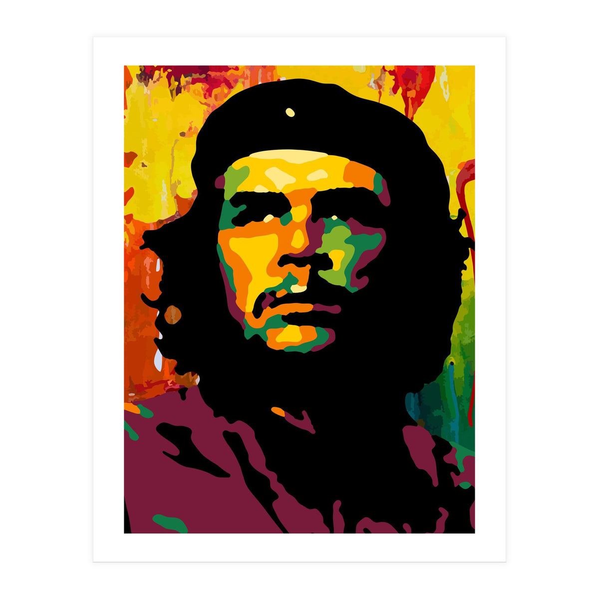 Che Guevara Abstract (Print Only)