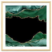 Emerald & Gold Agate Texture 03