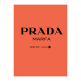 Prada Marfa, Fashion Sign Poster, Chic Decor, (Print Only) thumbnail
